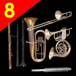 Wind Instrument bassoon oboe flute clarinet trumpet trombone tuba horn